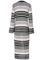 Stripe Duster White Multi