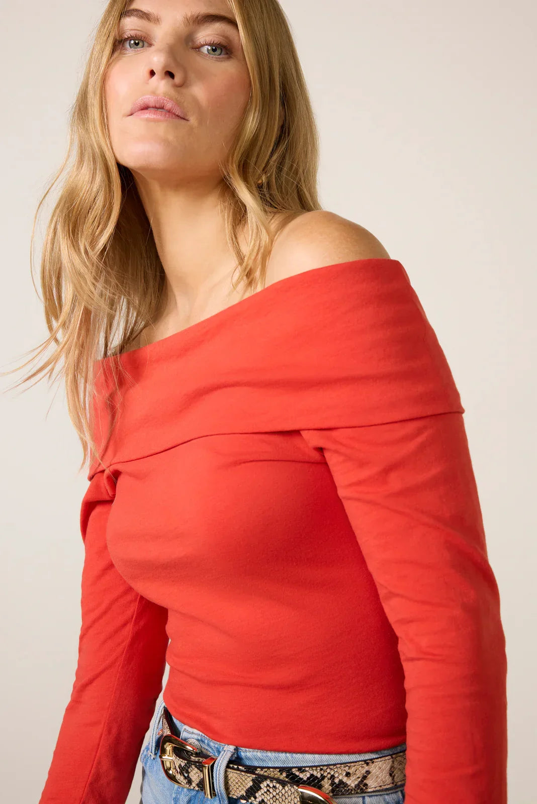 Alexi Off The Shoulder T Shirt