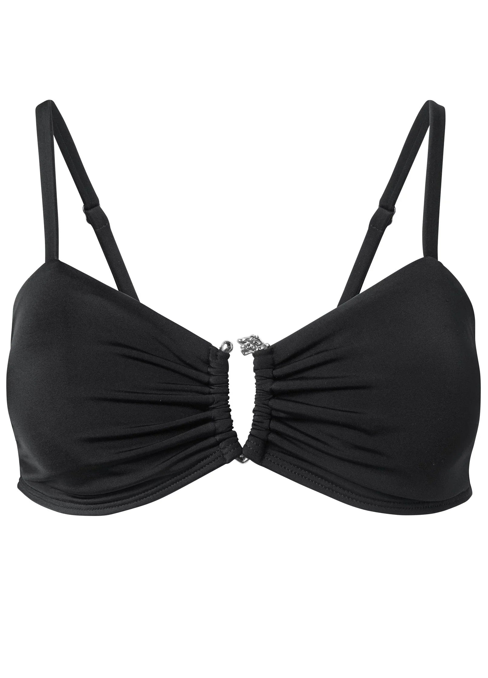Fierce Ring Bikini Top Black Beauty