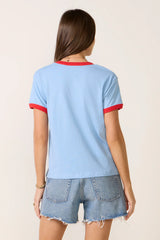 Mahjong Champions Ringer Tee