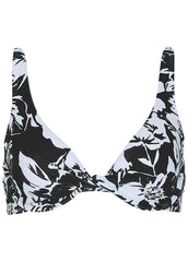 Antigua Twist Underwire Top Inverted Roses