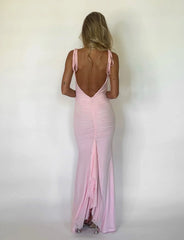 KYLAH DRESS PINK BABY PINK