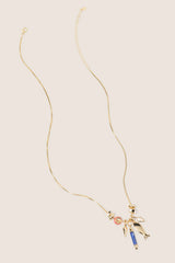 Alli Semi Charm Necklace