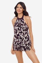 Molly Swim Dress in Martinique