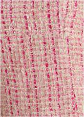 Sparkle Tweed Mini Dress Pink Multi