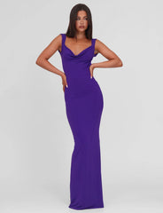 ZITA MAXI DRESS PURPLE
