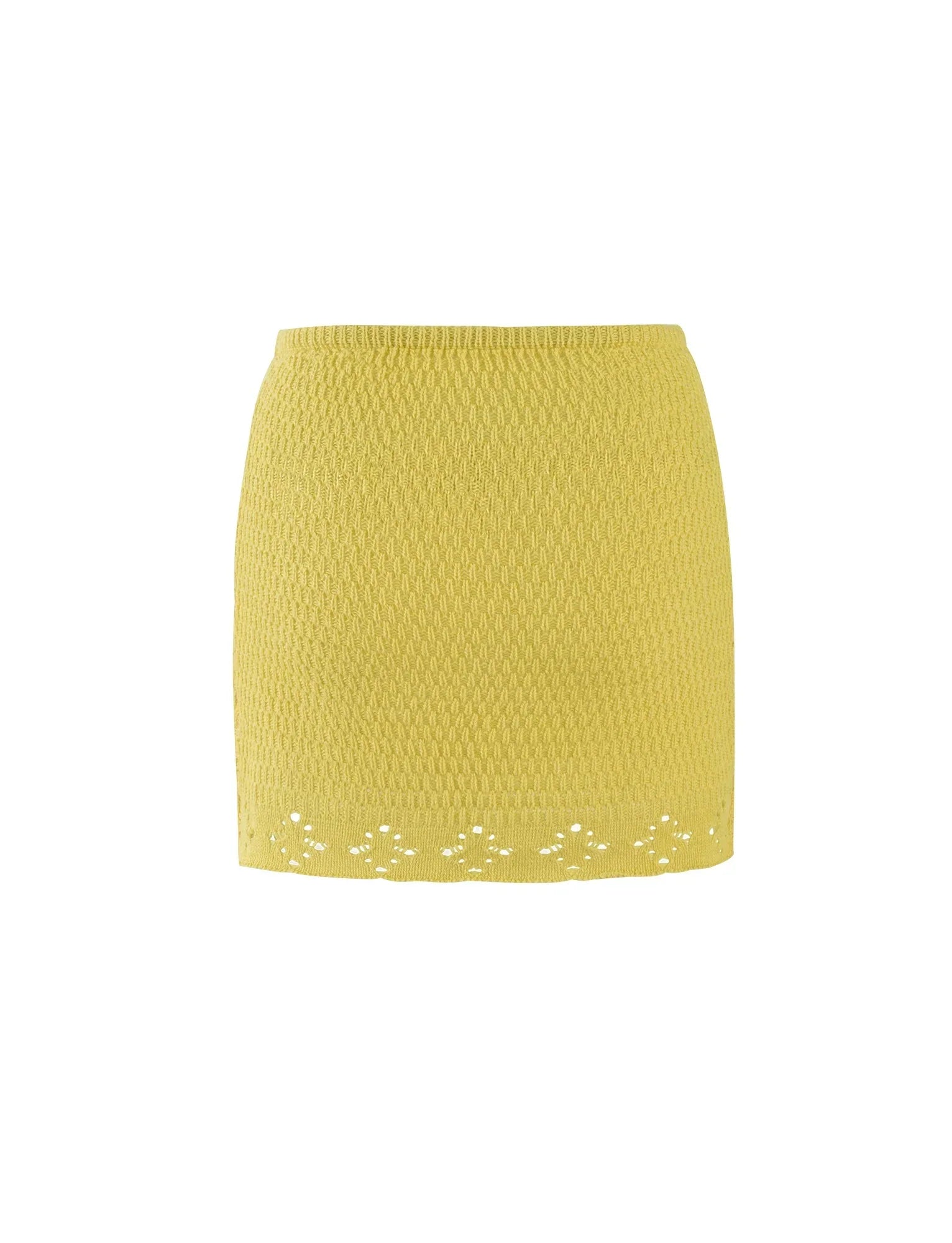 JANAI SKIRT YELLOW LEMON