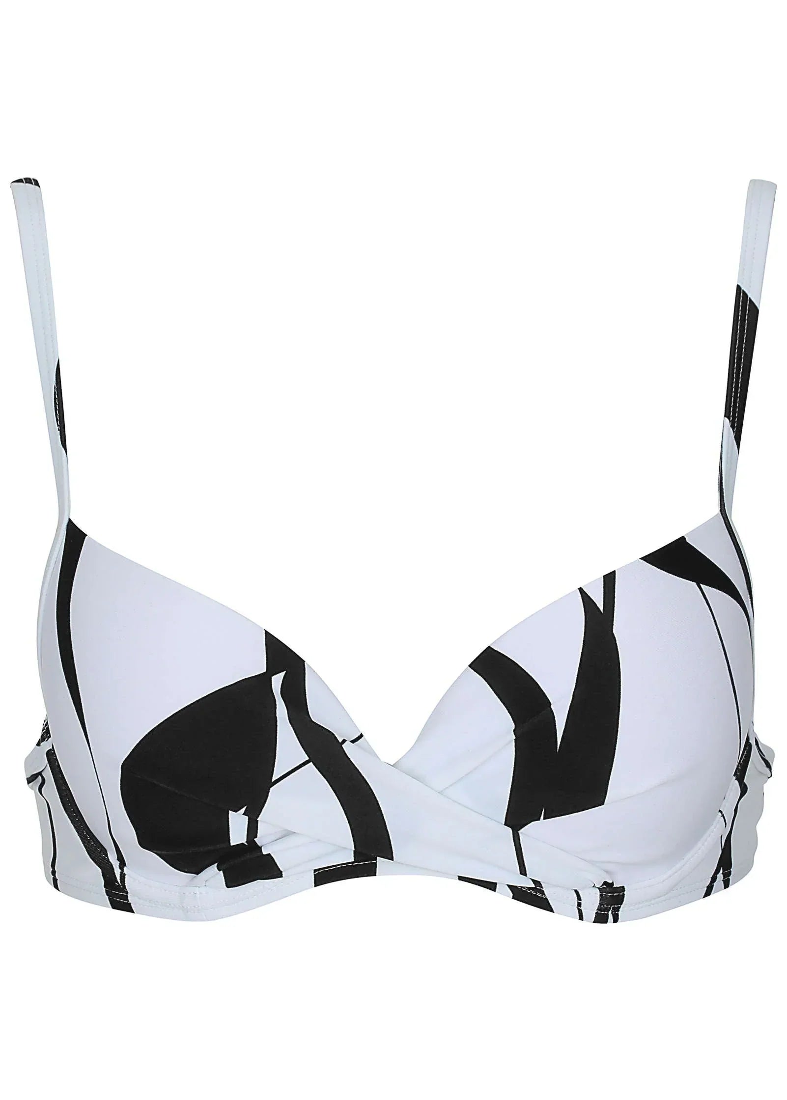 South Beach Push Up Top Sea Stripe