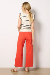 Saige Wide Leg Crop