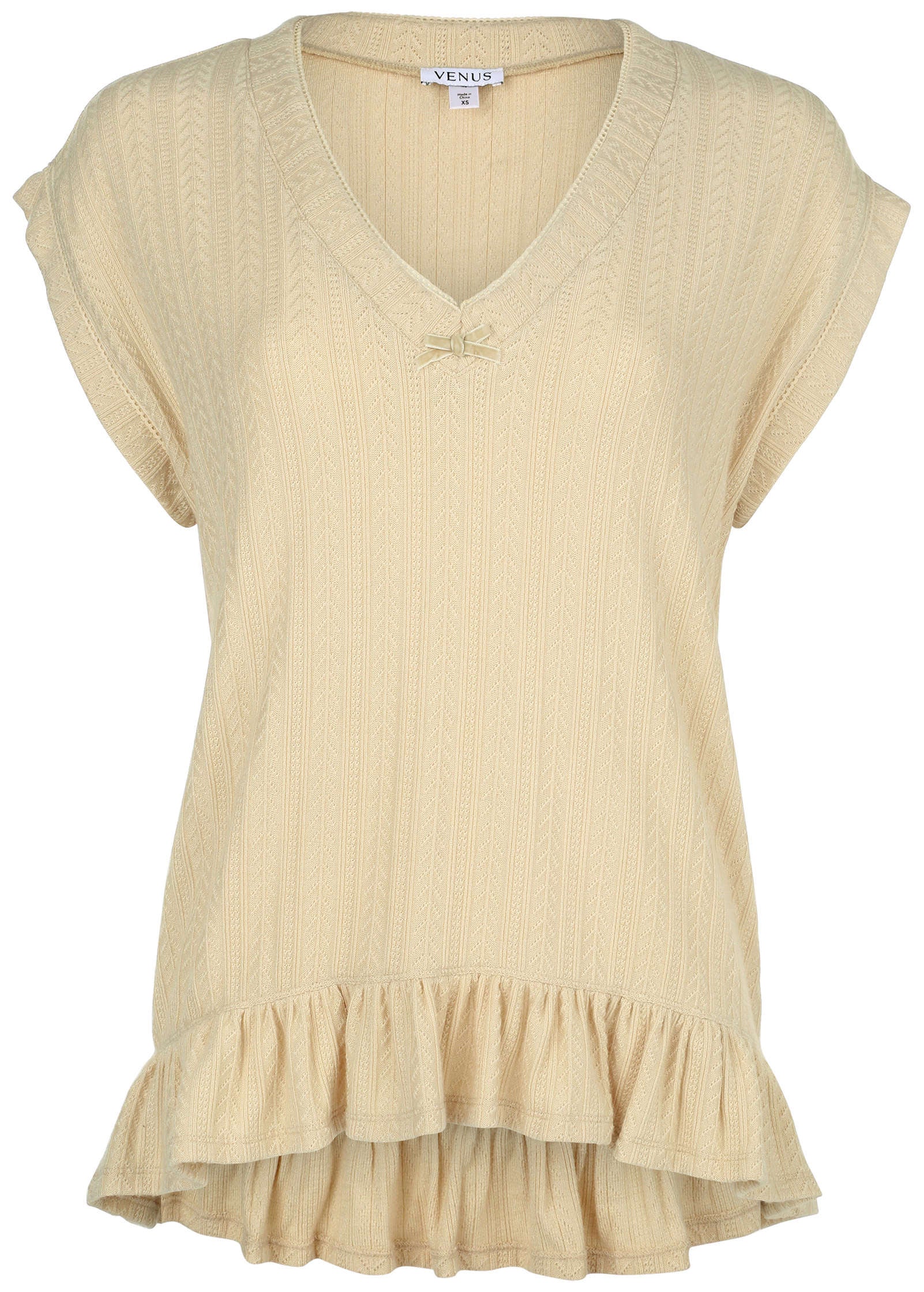 Brunch Knit Top Macadamia