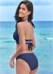 Bali Moderate Bikini Bottom Ultramarine Blue