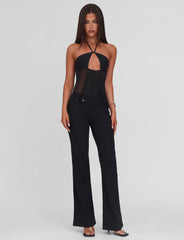 MELANIA BODYSUIT BLACK