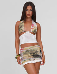 TILLEY TOP ROSE POSTCARD
