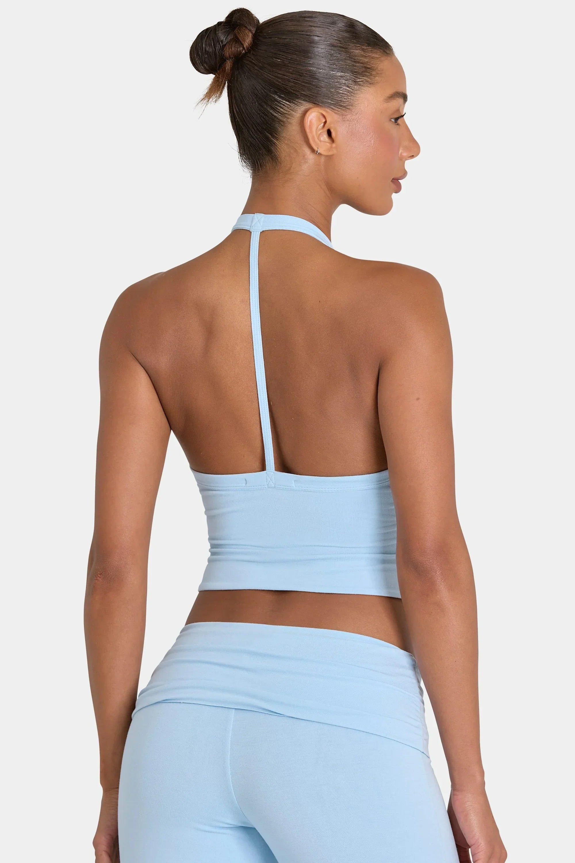 ButterCloud Crop Tank Top in Sky