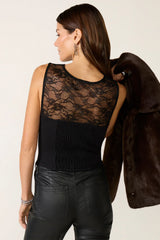 Tessa Lace Corset Tank