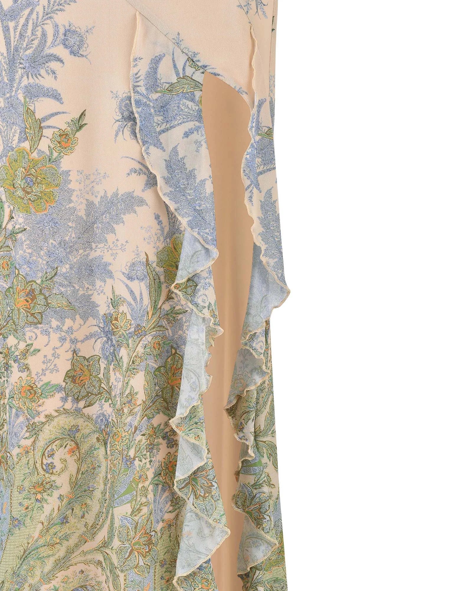 THEO MAXI DRESS MULTI PAISLEY TAPESTRY