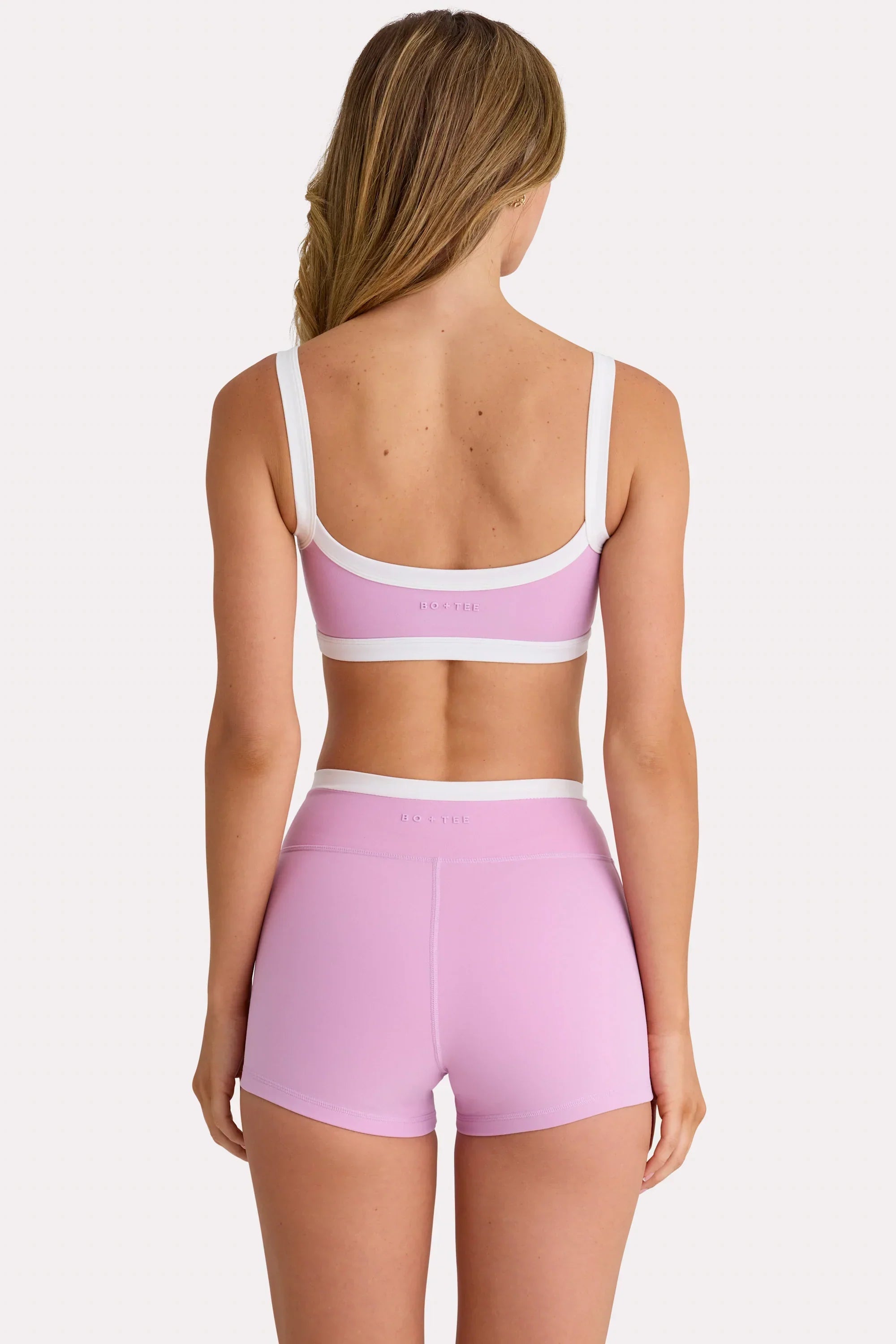 Soft Active Sports Bra in Sweet Pink
