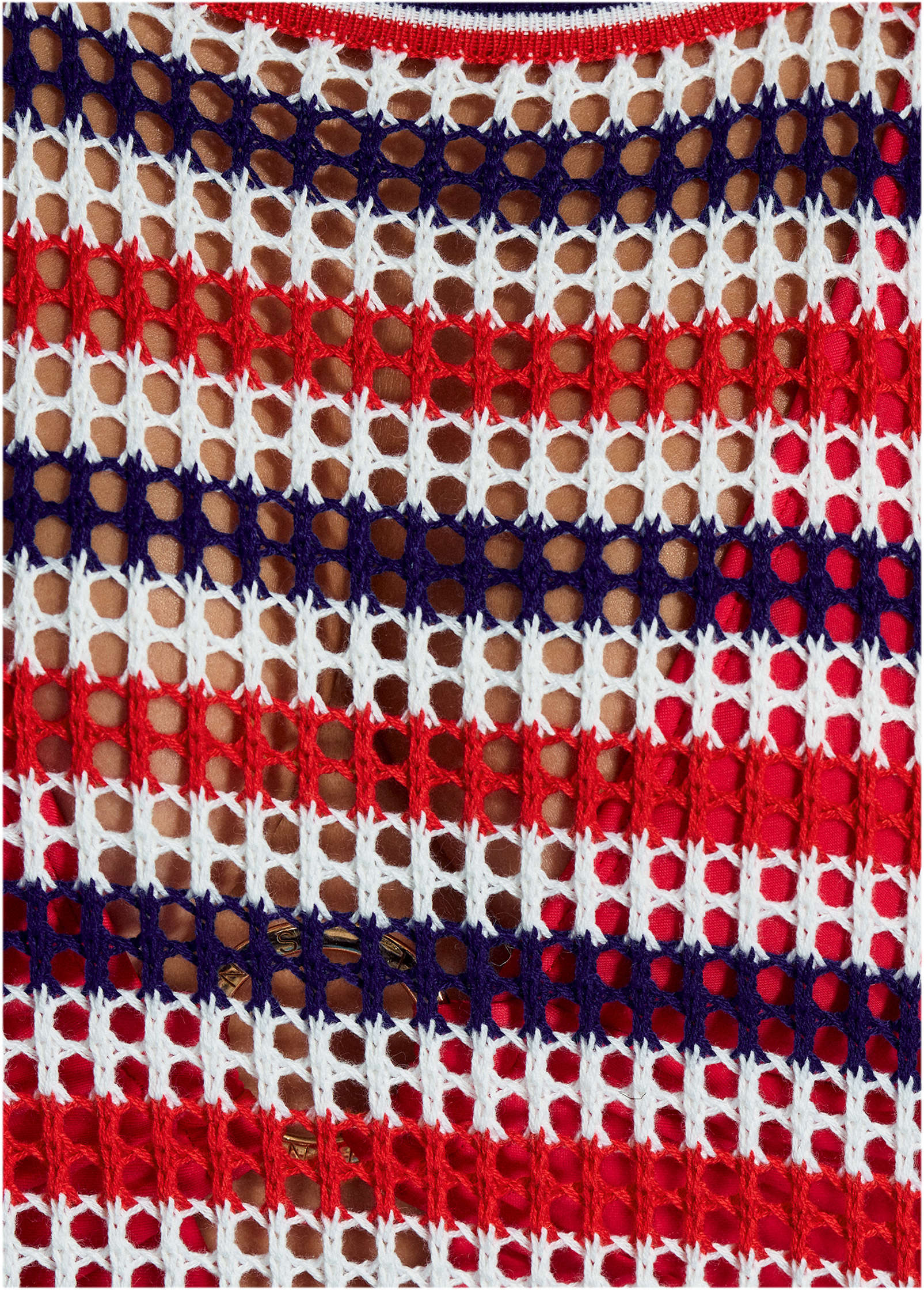 Crochet Cover Up Dress Americana