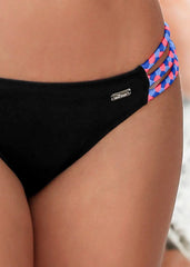 Braided Lowrise Bottoms Blissfully Black