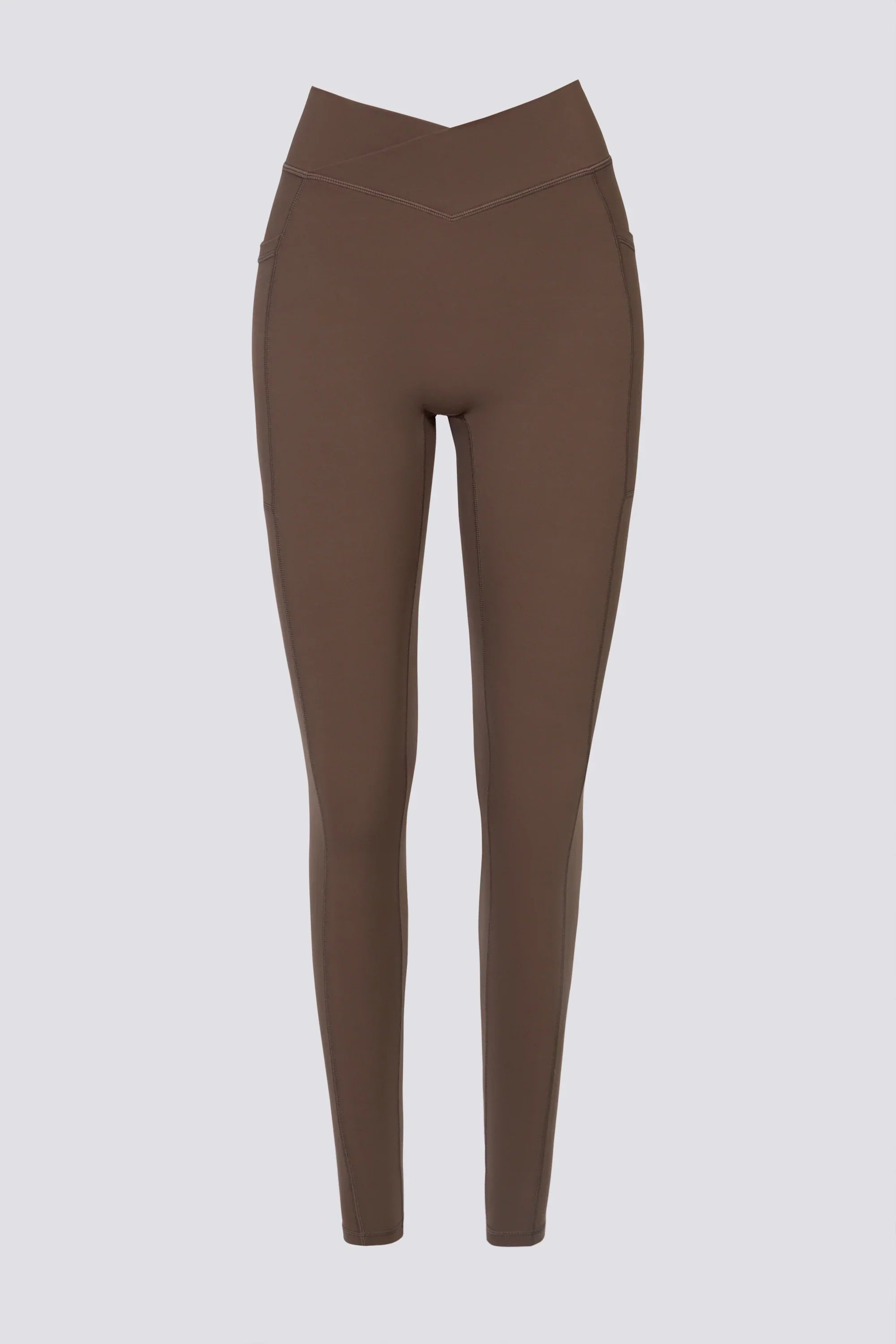 Soft Active Full Length Leggings in Cocoa