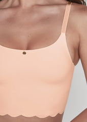 Pearl By VENUSÂ Scalloped Bralette Bare Bliss