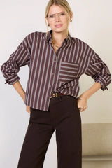Aiden Crop Shirt