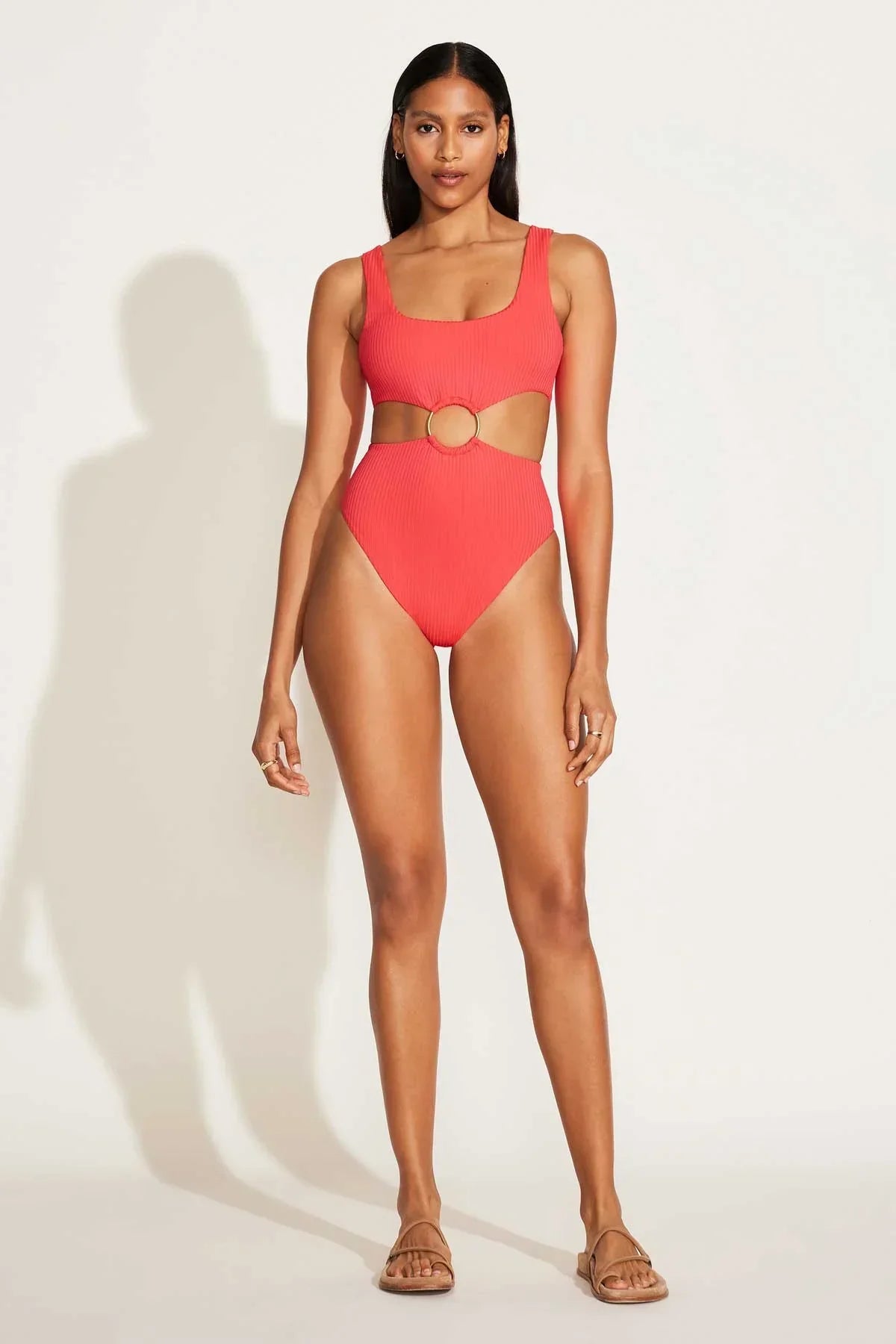 The Icon One Piece Coral Glow EcoRib BT