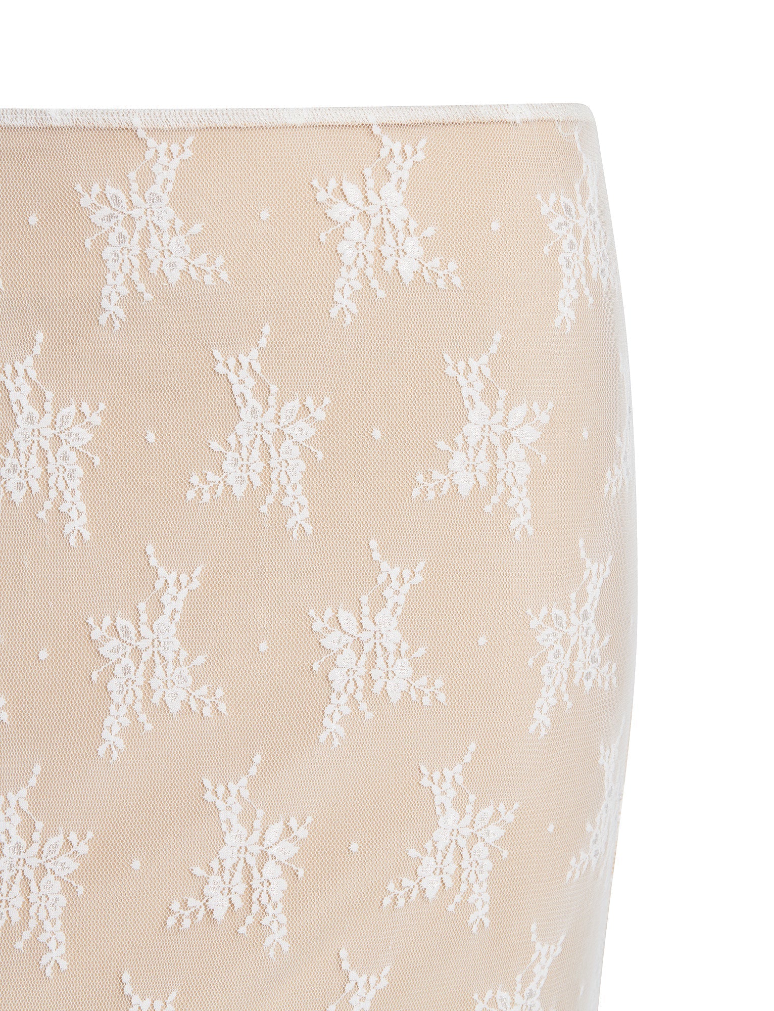 KAROLINA SKIRT WHITE WHITE LACE