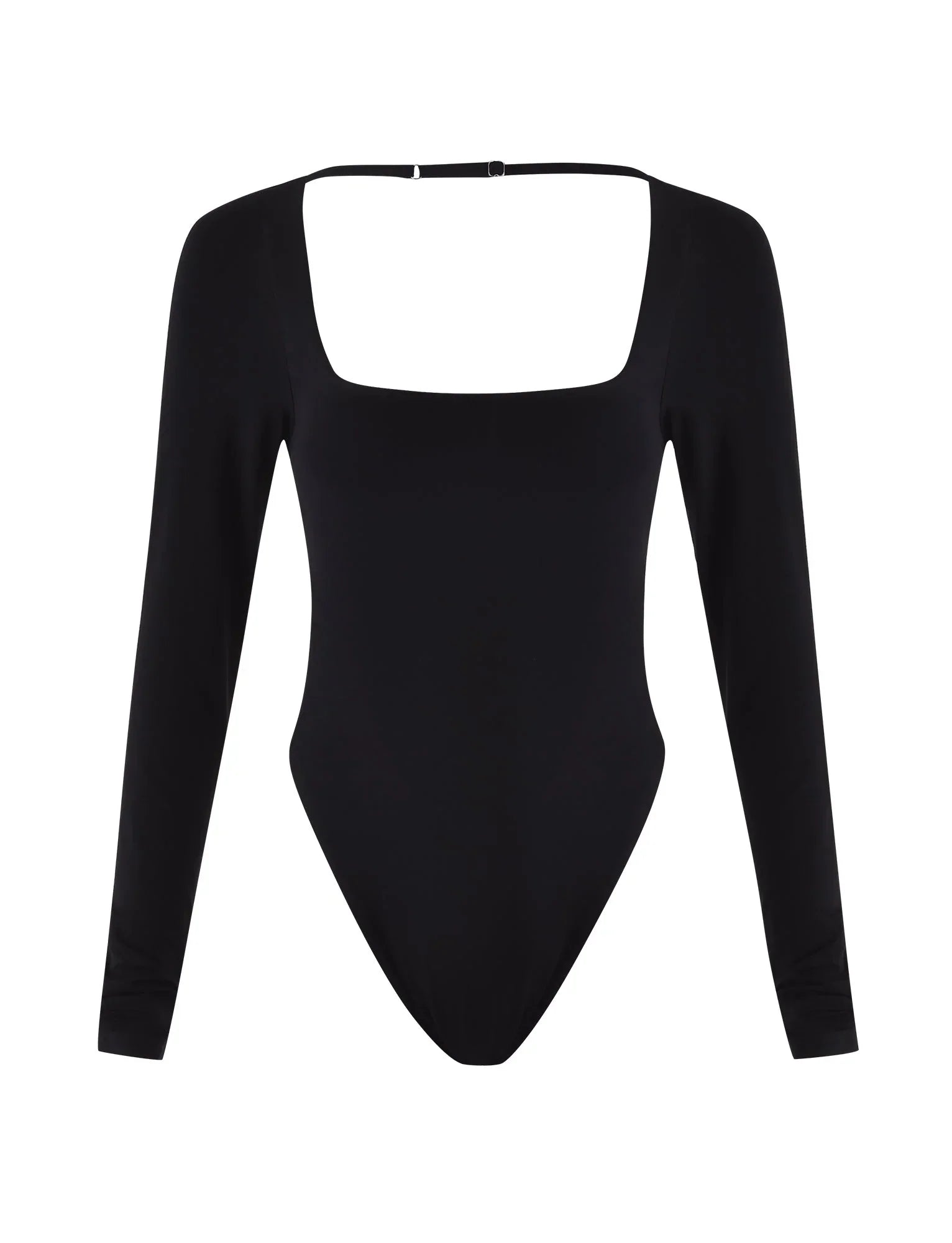 MINERVA LONG SLEEVE BODYSUIT BLACK