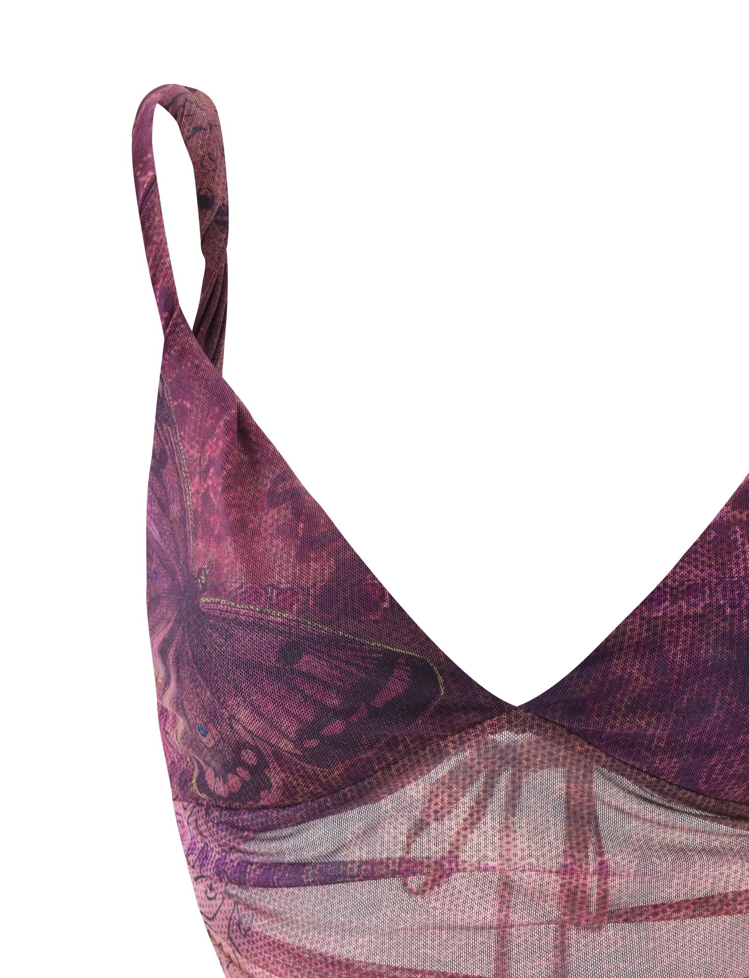 THEO TOP PLUM BUTTERFLY PAISLEY