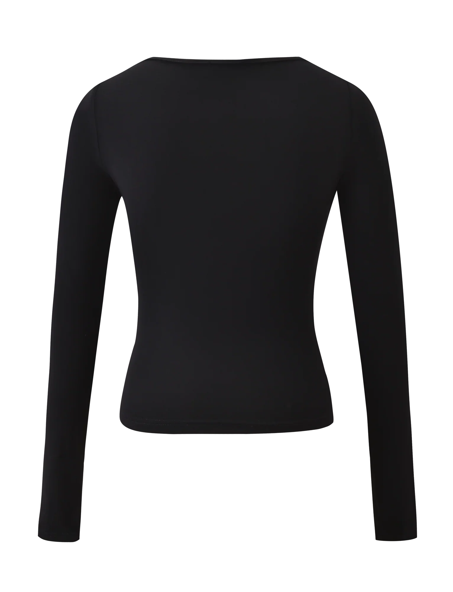 DAMELA LONG SLEEVE TOP BLACK