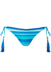 Tassel And Stitch Tie Side Bottom Seascape