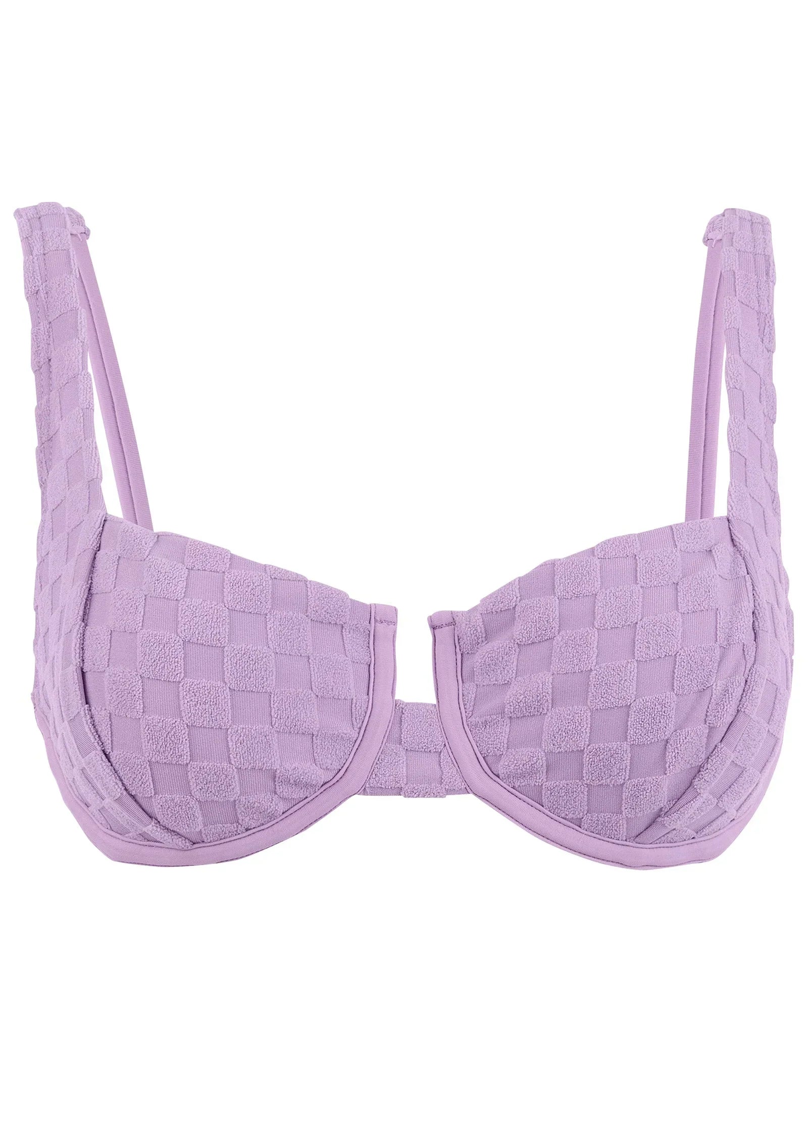Softcheck Underwire Top Light Purple