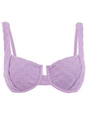 Softcheck Underwire Top Light Purple