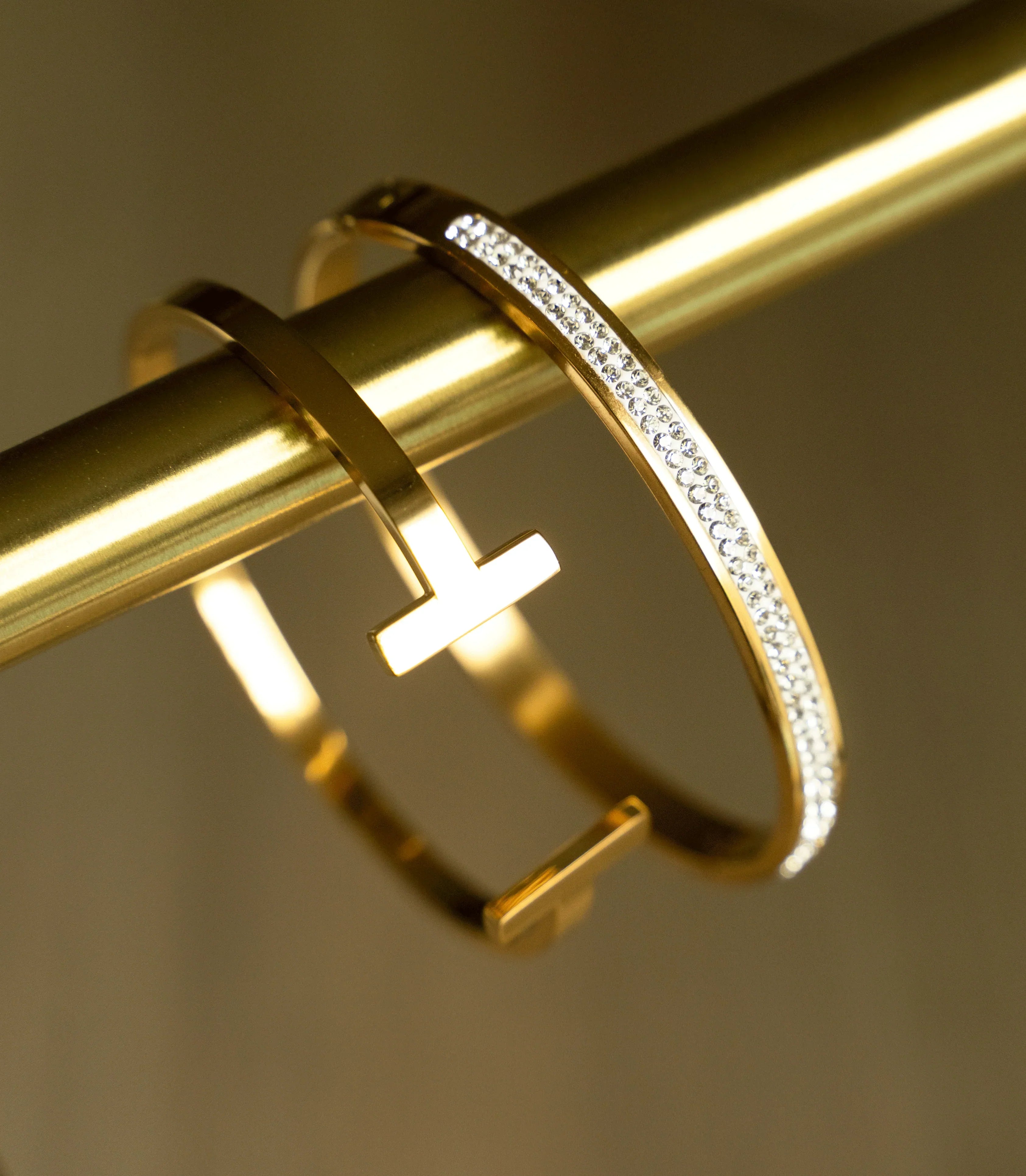 Cleo Gold Cuff Bracelet