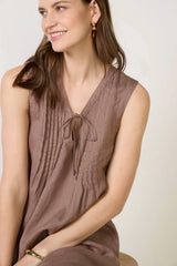 Stella Linen Mini Dress