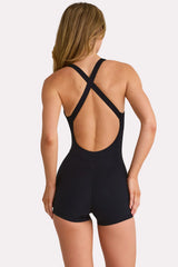 Soft Active Unitard in Black