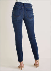 Slim Leg Jeans Dark Wash