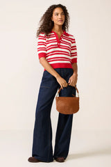 Monica Henley Polo Sweater