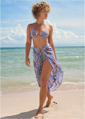 Sarong Cover Up Aztec Patchwork