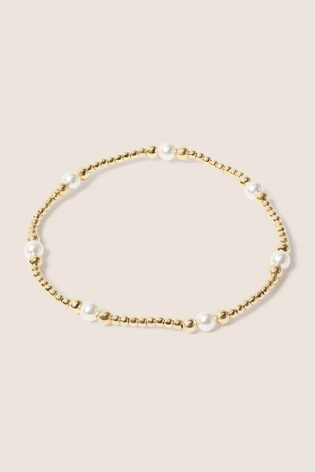Purpose Pearl 4mm Gold Bracelet