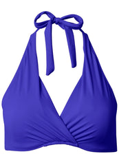 Underwire Halter Top Cobalt Blue