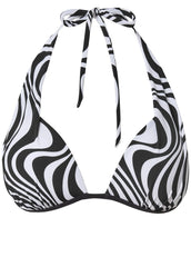 MULTIWAY MARILYN BIKINI TOP Zany Zebra