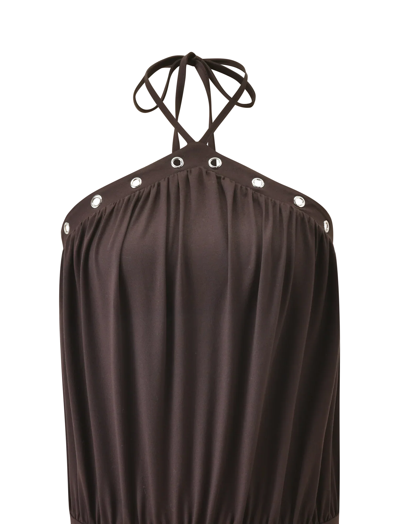 NATASHA DRESS CHOCOLATE