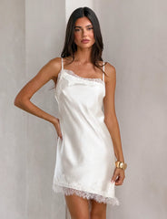ILARIA MINI DRESS IVORY