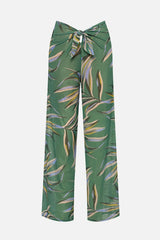 Riley Sarong Pant Coastal Leaves