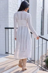 Harlie Cream Duster Cardigan