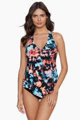 Taylor Tankini Top in Baha Beach