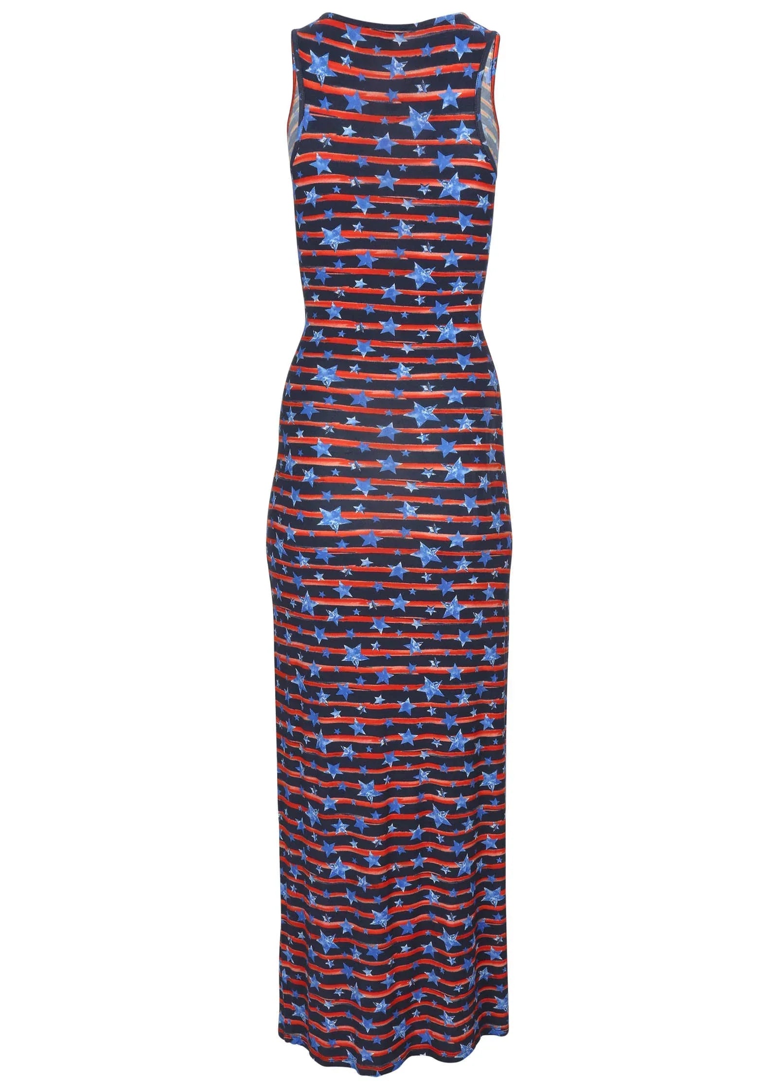 Tank Maxi Dress Dark Gettysburg Gouache