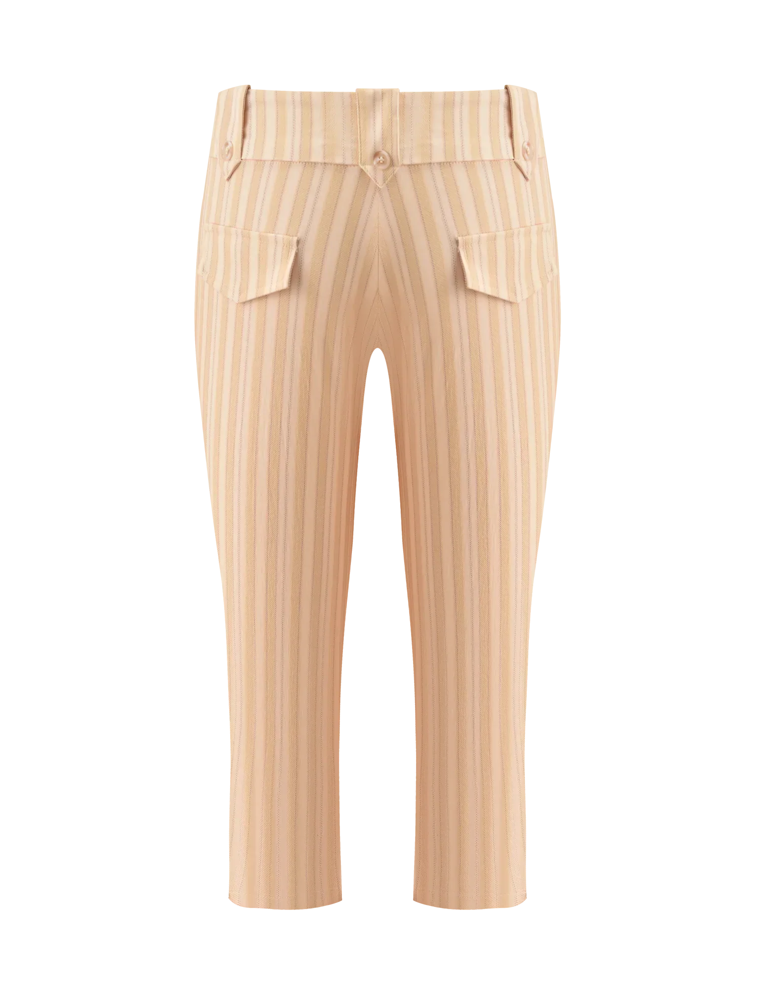 KITTIE CAPRI YELLOW STRIPE